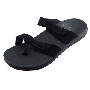 Revitalign Size 8 W Black Slides Synthetic Women Sandal Shoes